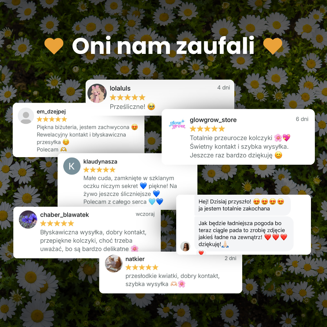 Kolczyki Bratki™ - Bratki