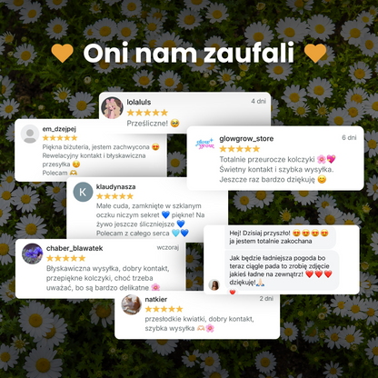 Kolczyki Bratki™ - Bratki