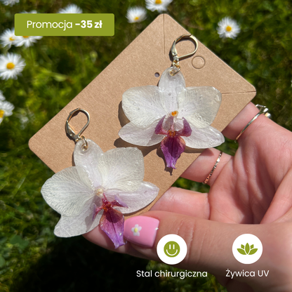 Kolczyki Orchidea Rumiana™ - Bratki