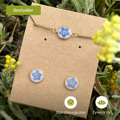 Zestaw Biżuterii Ukochana Niezapominajka™