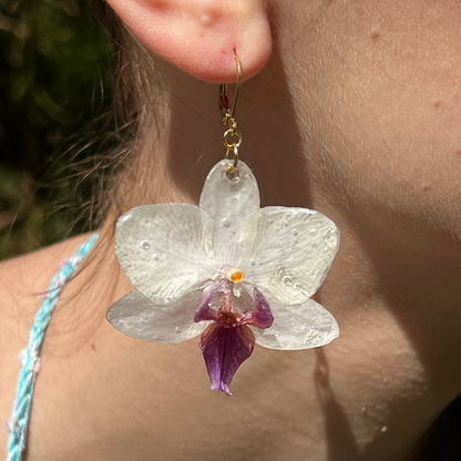 Kolczyki Orchidea Rumiana™ - Bratki