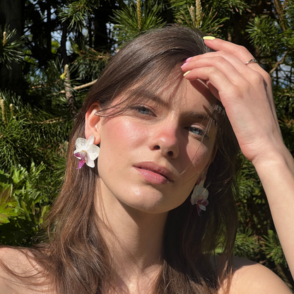 Kolczyki Orchidea Rumiana™ - Bratki