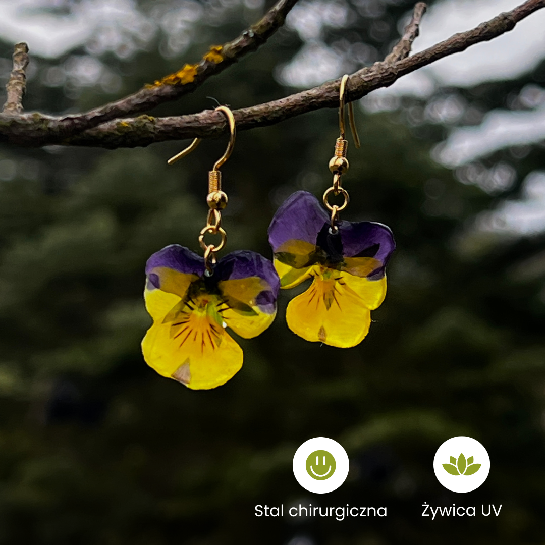 Kolczyki Bratki™ - Bratki