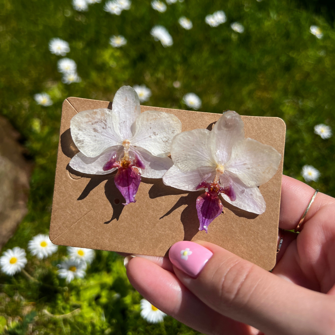 Kolczyki Orchidea Rumiana™ - Bratki