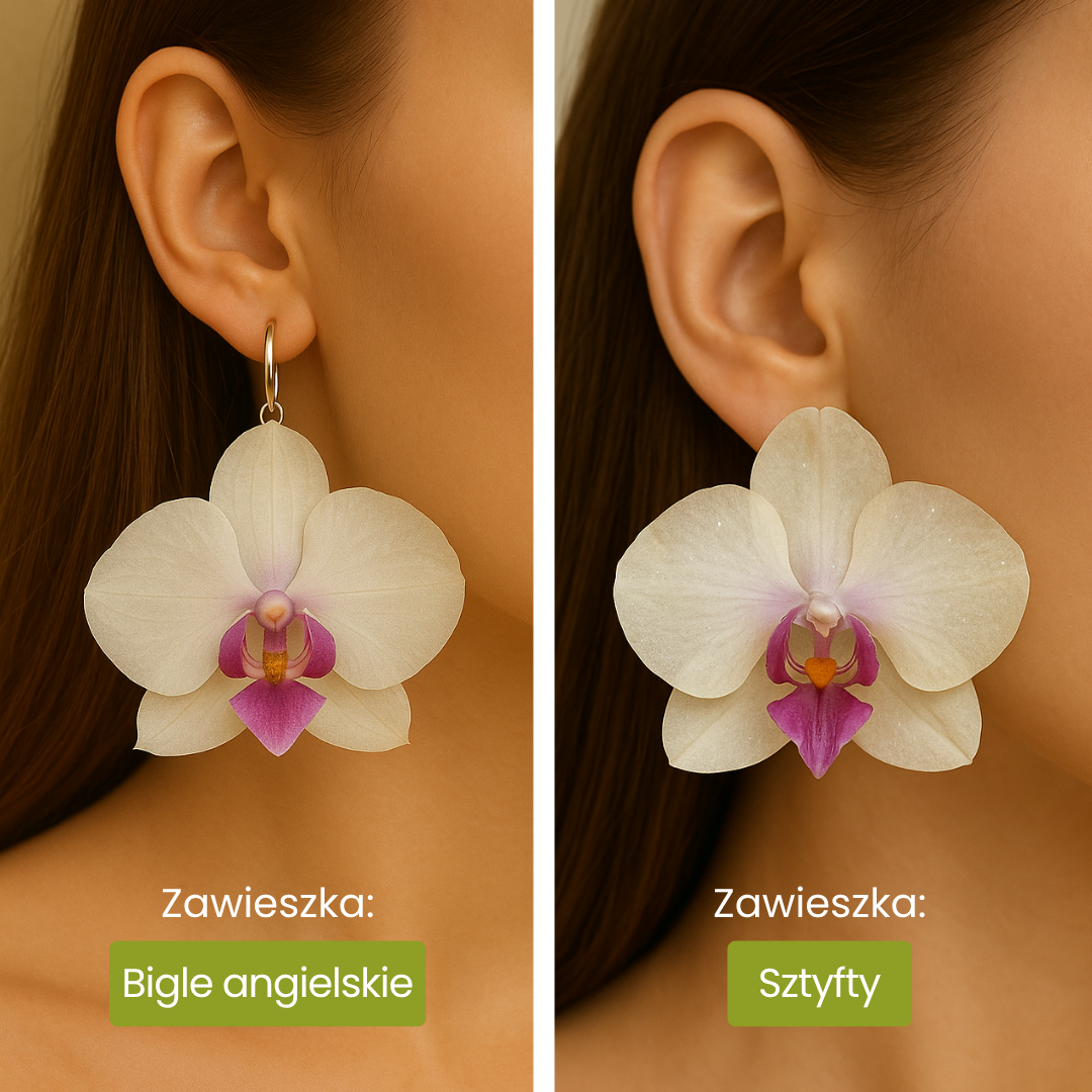 Kolczyki Orchidea Rumiana™ - Bratki