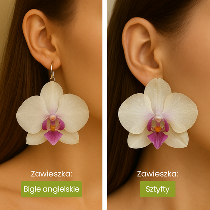 Kolczyki Orchidea Rumiana™ - Bratki
